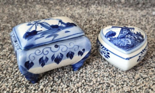Delft blue holland hand - blue,