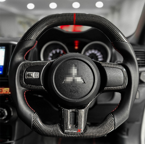 Carbon fiber steering wheel - fiber,