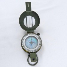 British Army Military Stanley G150 Prismatic Brass Marching Compass