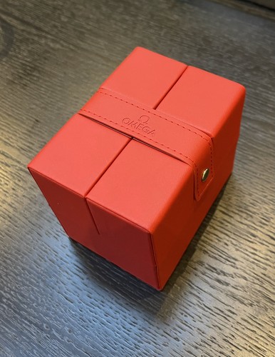 Genuine omega box red leather - genuine,