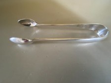 SUGAR TONGS SHEFFIELD PLATE