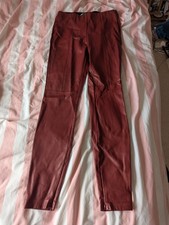 Zara Faux Leather High Waist