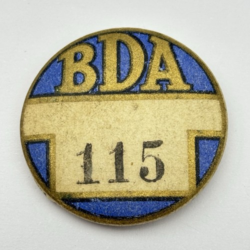 Vintage bda membership tin - vintage,