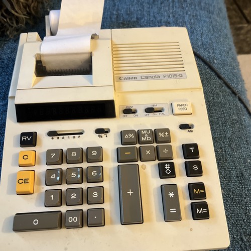 Canon vintage calculator - vintage,