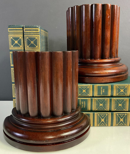 Italian solid mahogany doric - italian,