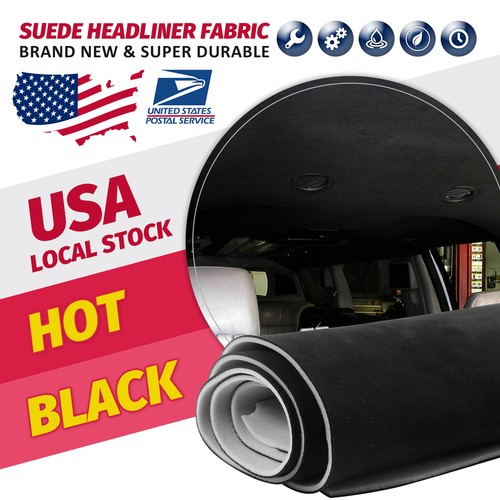 Black headliner fabric - headliner,