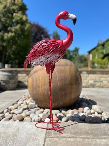 Standing decorative flamingo - decorative,