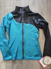 ALPHA FACTOR Zip Top Girls Sz