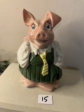 Rare Vintage Wade England Pottery NatWest Pigs -  Annabel Piggy Bank #15