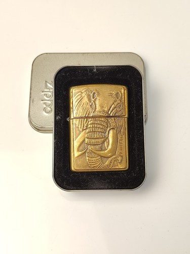 Zippo limited lighter brass - zippo,