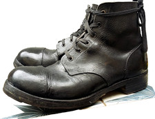 BRITISH ARMY Black AMMO BOOTS