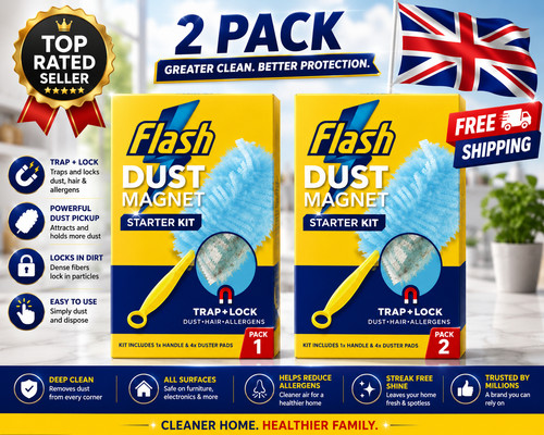 Flash dust magnet duster - dust,