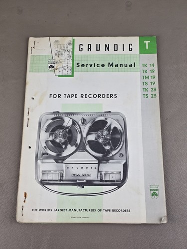 Grundig tape recorder - tape,