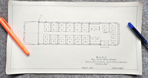 1952 technical drawing an - of,