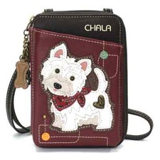 NEW CHALA MAROON WHITE WESTIE