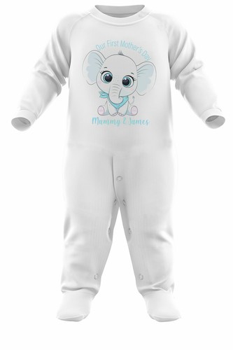 Baby blue elephant first - elephant,