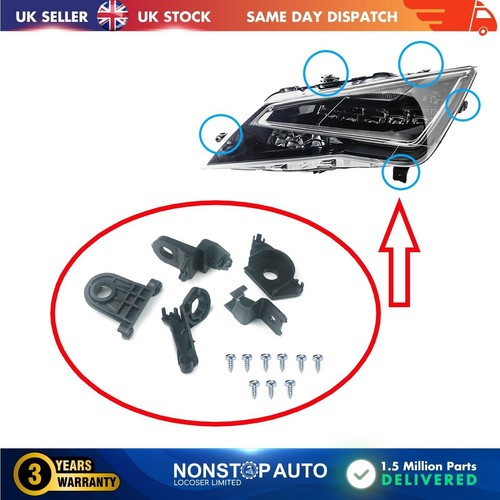 Headlight repair kit bracket - headlight,