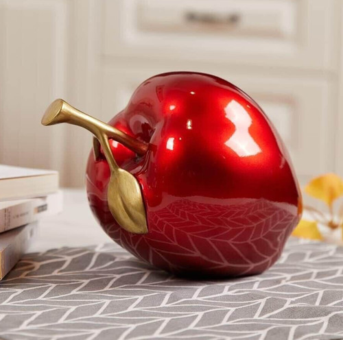 Large apple mold resin - large,