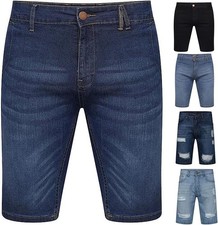 Mens Casual Denim Shorts Half