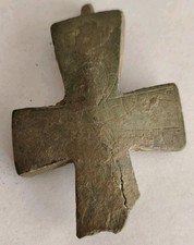 ANCIENT BYZANTINE BRONZE CROSS