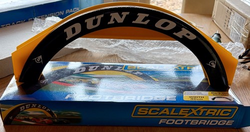 Scalextric dunlop bridge - scalextric,