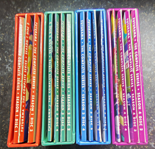 Futurama complete seasons - seasons, 1-4