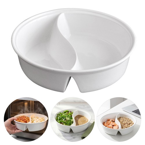 Divided bowl microwave - divided, bowl: