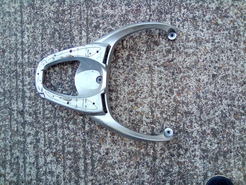Honda ps125 rear grab rail - ps125,