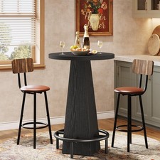 Round Bar Table, 37.4" High