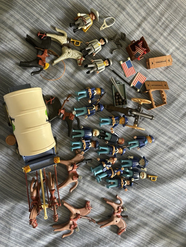 Vintage playmobil civil war - vintage,
