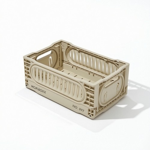 Foldable storage crate - foldable,
