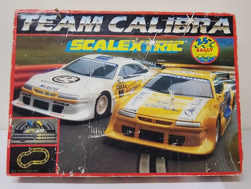 Vintage scalextric team - scalextric,