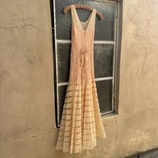 Vintage 1930s Pink Net &