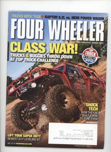 Four wheeler december 2010 - 2010, top