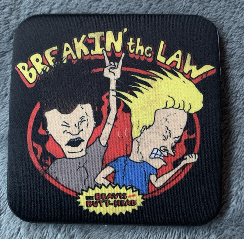 Retro cartoons drinks coaster - retro,