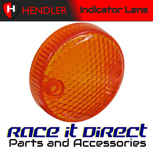 Indicator lens amber for - lens, honda