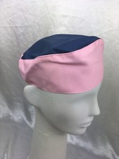 Cap Hat Pink Blue Sissy Maid Air Hostess Cleaner Dinner Lady Mistress TV CD Play