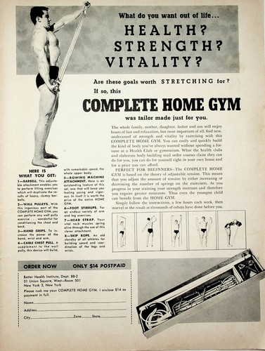 1960 complete home gym - 1960,