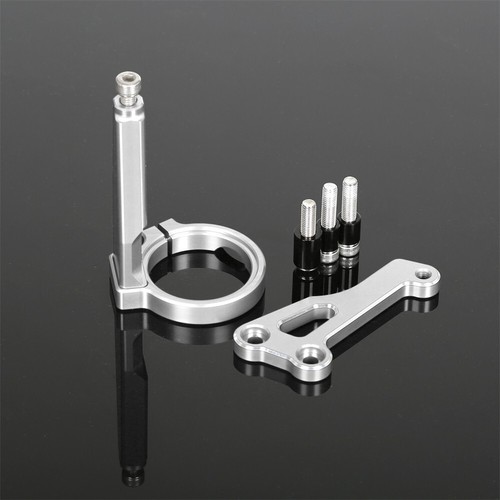 Silver front steering damper - front,