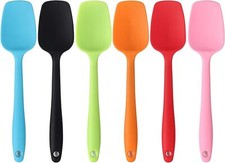 Silicone mixing spoon spatula