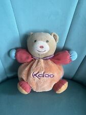 Kaloo Orange chubby Teddy Bear