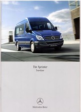Mercedes-Benz Sprinter Traveliner 2007 UK Market Sales Brochure 311 315 4x4