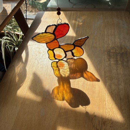 Balloon dog stained glass - balloon,