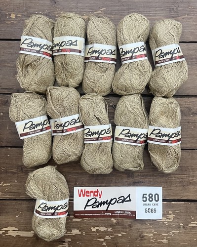 Wendy pampas linen look - pampas,