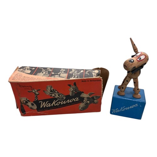 Vintage wakouwa push puppet - wakouwa,