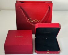 Cartier Pendant Box with Outer Box & Gift Bag – Luxury Jewellery Packaging Set