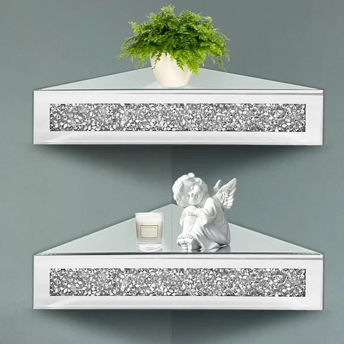 New corner floating shelves - new!!,