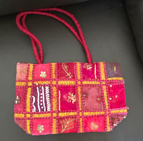 Women burgundy patchwork - women’s,