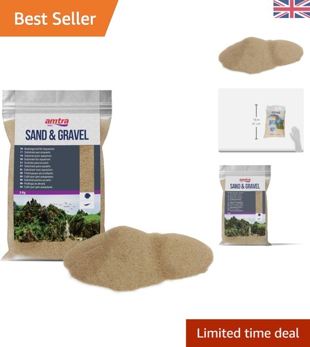 5kg amber aquarium sand - 5kg,