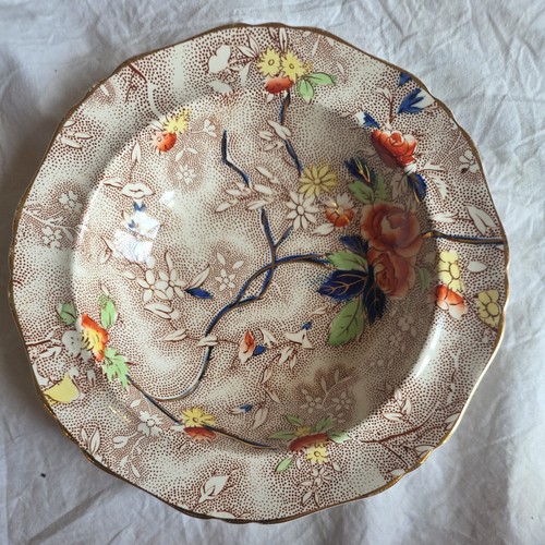 Antique corona ware rosetta - corona,